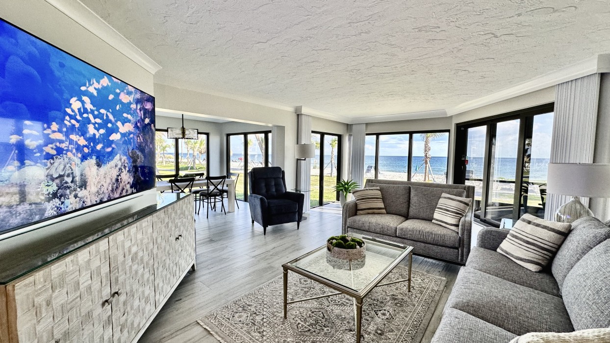 Panoramic water views from every room