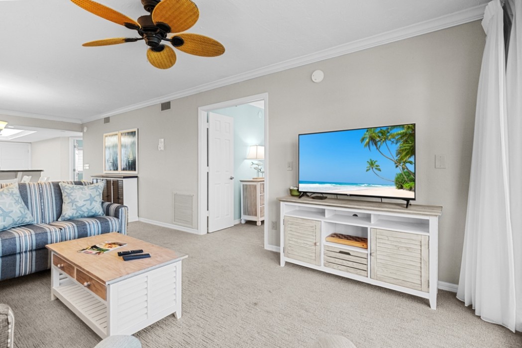 Living room w/TV